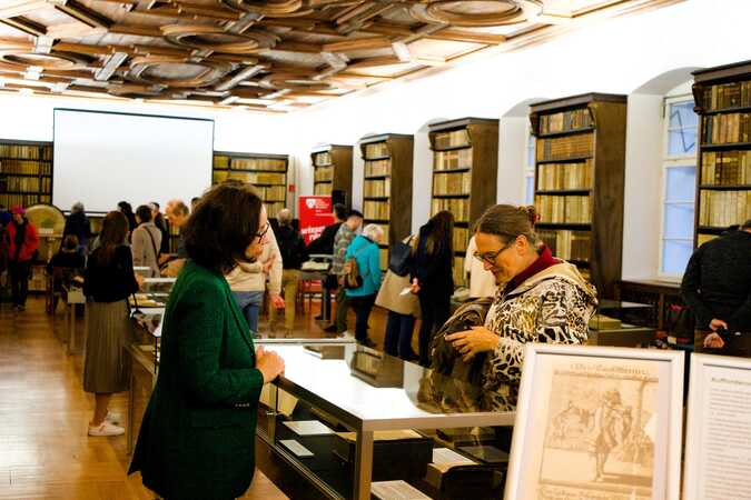 Historische Bibliotheksaula, Foto: © Christian Gruber